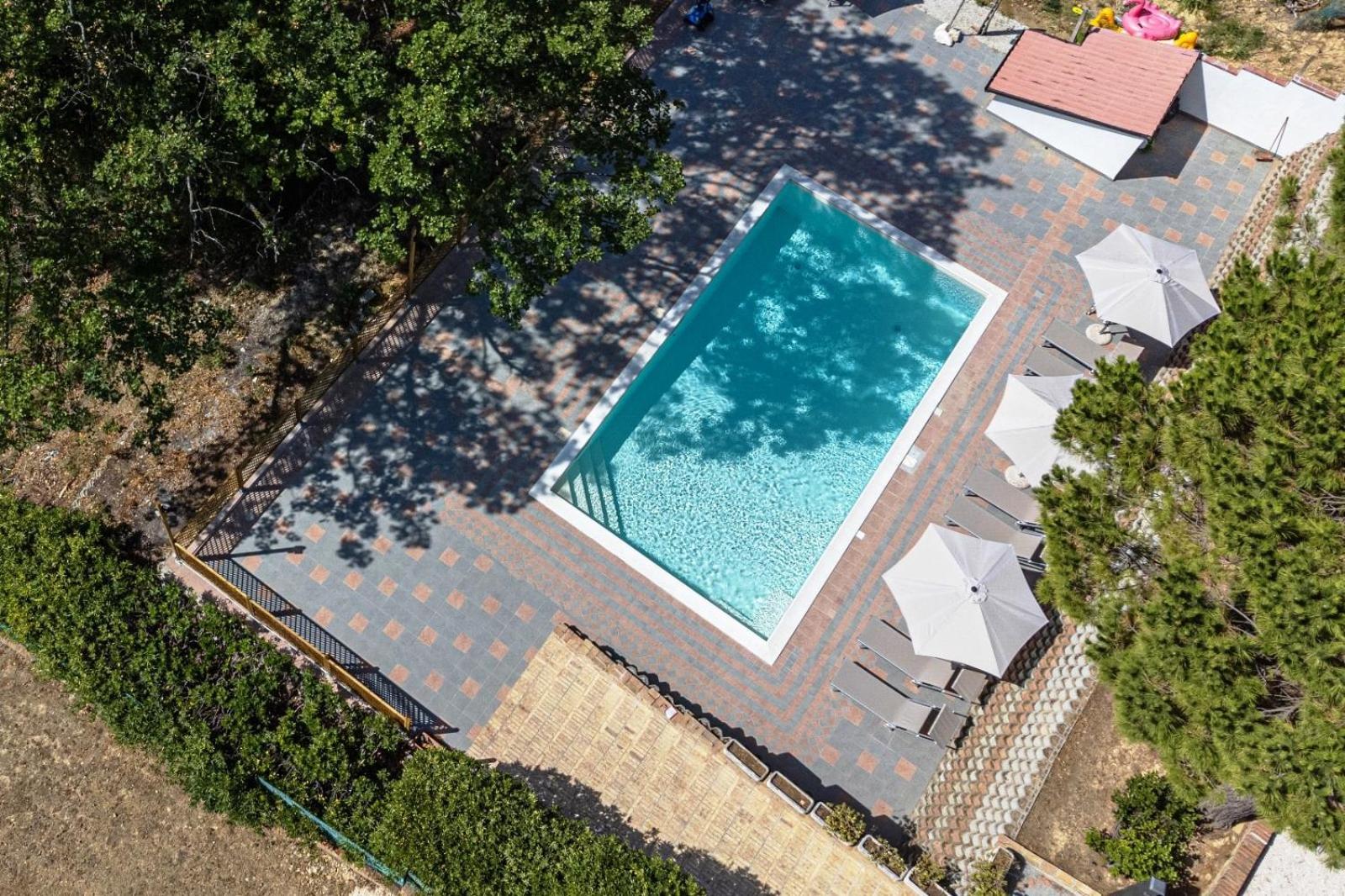 Villa Lucilla - B&B Rooms And Pool Potenza Picena Exterior foto